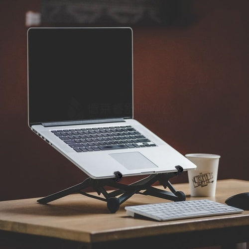 Adjustable Laptop Stand - 7 Height Settings, Ergonomic & Portable